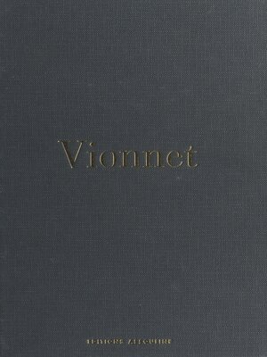 cover image of Madeleine Vionnet